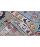 Power Loomed Kazak Wool Rug 8' 0" X 9' 11" 8' 0" X 9' 11" (244 X 302) / Blue / Green