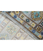 Power Loomed Kazak Wool Rug 7' 9" X 9' 5" 7' 9" X 9' 5" (236 X 287) / Grey / Grey
