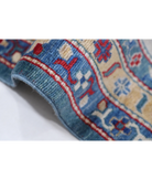 Power Loomed Kazak Wool Rug 9' 4" X 11' 8" 9' 4" X 11' 8" (284 X 356) / Green / Ivory