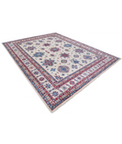 Power Loomed Kazak Wool Rug 9' 3" X 11' 9" 9' 3" X 11' 9" (282 X 358) / Ivory / Ivory
