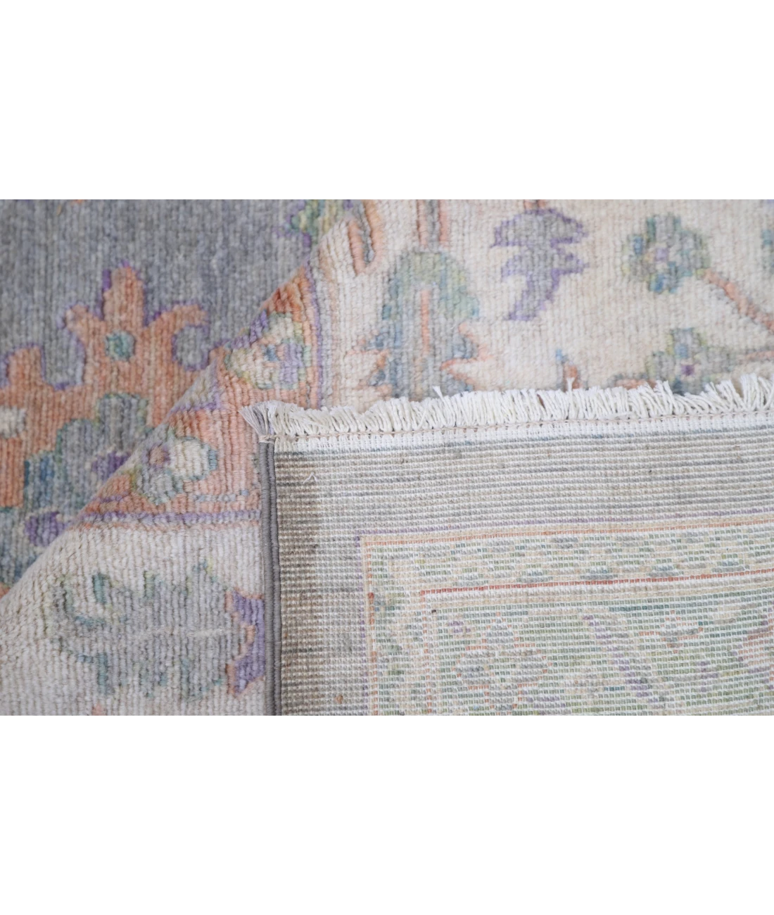 Power Loomed Lily Wool Rug 8' 10" X 11' 10" 8' 10" X 11' 10" (269 X 361) / Grey / Ivory