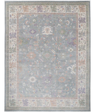 Power Loomed Lily Wool Rug 8' 11" X 11' 10" 8' 11" X 11' 10" (272 X 361) / Grey / Ivory