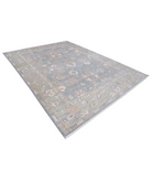 Power Loomed Lily Wool Rug 8' 10" X 11' 10" 8' 10" X 11' 10" (269 X 361) / Grey / Green