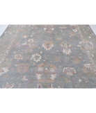 Power Loomed Lily Wool Rug 8' 10" X 11' 10" 8' 10" X 11' 10" (269 X 361) / Grey / Green