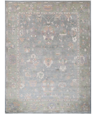 Power Loomed Lily Wool Rug 8' 10" X 11' 10" 8' 10" X 11' 10" (269 X 361) / Grey / Green