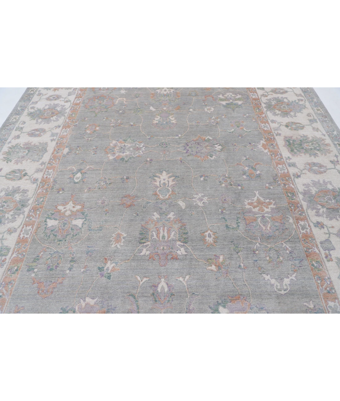Power Loomed Lily Wool Rug 8' 11" X 12' 0" 8' 11" X 12' 0" (272 X 366) / Grey / Ivory