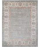 Power Loomed Lily Wool Rug 8' 11" X 12' 0" 8' 11" X 12' 0" (272 X 366) / Grey / Ivory