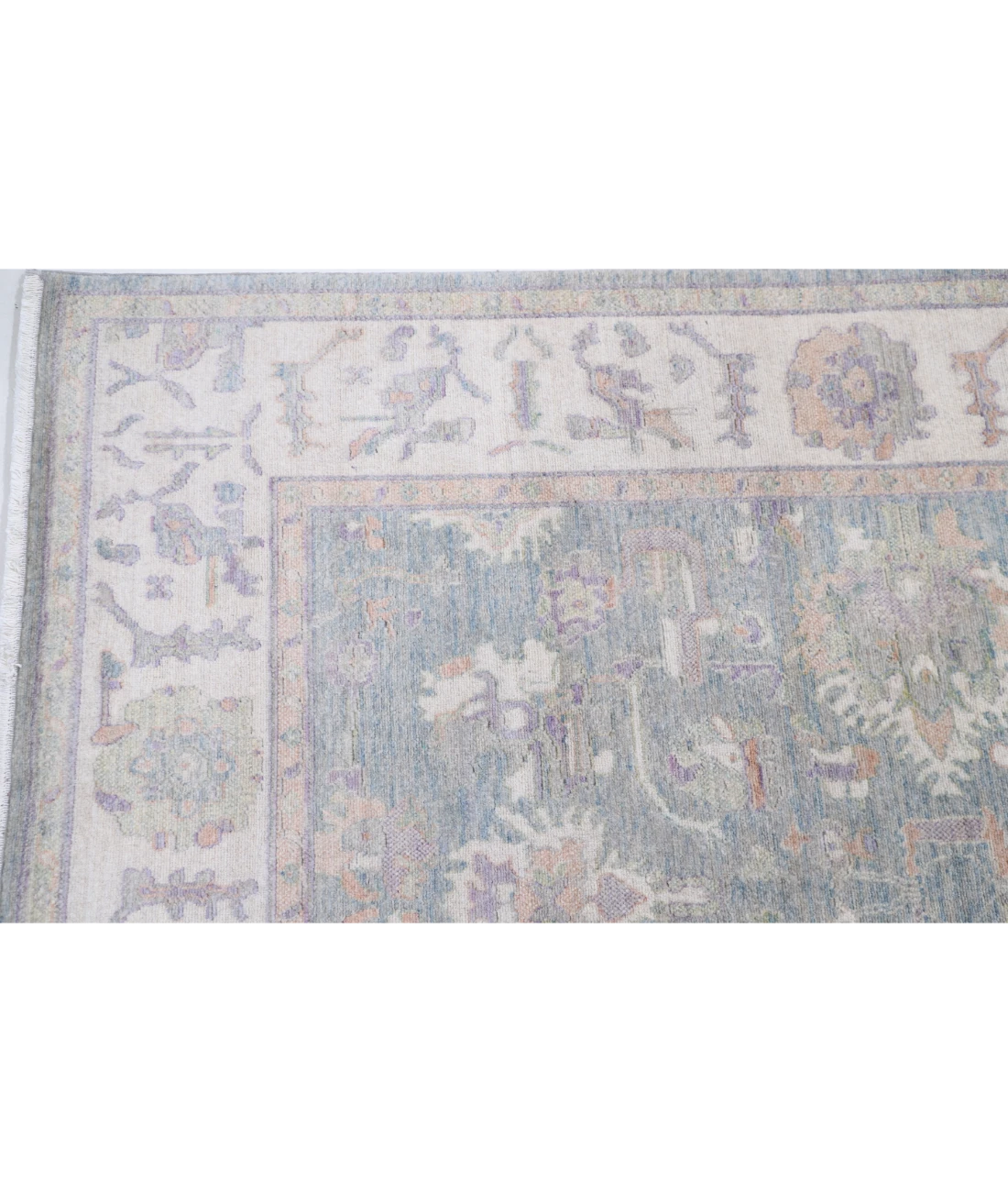Power Loomed Lily Wool Rug 8' 11" X 11' 11" 8' 11" X 11' 11" (272 X 363) / Grey / Ivory