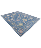 Power Loomed Lily Wool Rug 8' 10" X 11' 10" 8' 10" X 11' 10" (269 X 361) / Blue / Blue
