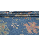 Power Loomed Lily Wool Rug 8' 10" X 11' 10" 8' 10" X 11' 10" (269 X 361) / Blue / Blue