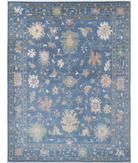 Power Loomed Lily Wool Rug 8' 10" X 11' 10" 8' 10" X 11' 10" (269 X 361) / Blue / Blue