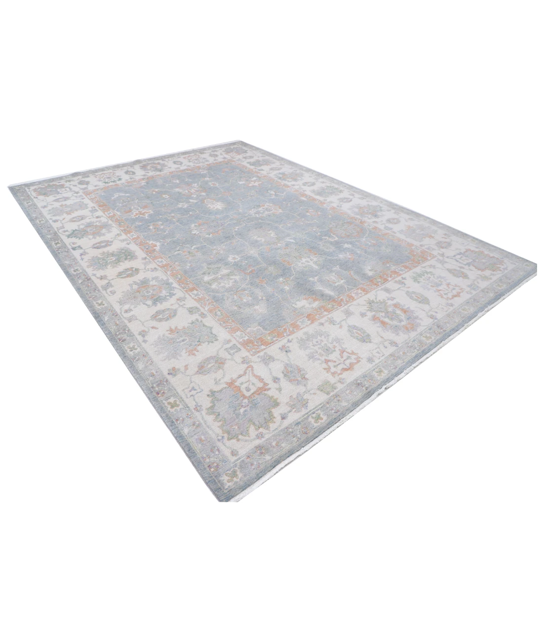 Power Loomed Lily Wool Rug 8' 10" X 11' 11" 8' 10" X 11' 11" (269 X 363) / Grey / Ivory