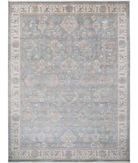 Power Loomed Lily Wool Rug 8' 10" X 11' 11" 8' 10" X 11' 11" (269 X 363) / Grey / Ivory