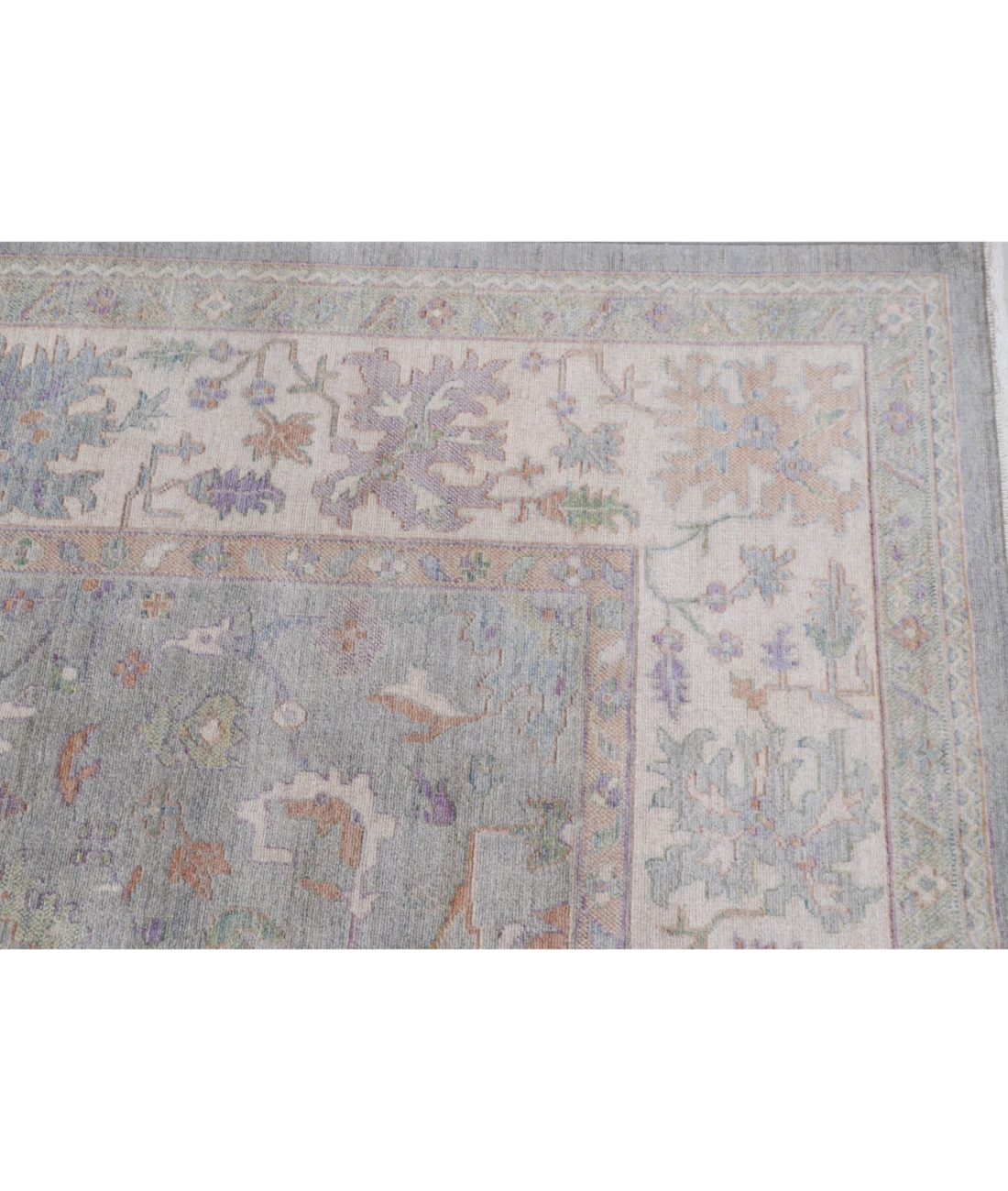 Power Loomed Lily Wool Rug 8' 10" X 11' 11" 8' 10" X 11' 11" (269 X 363) / Grey / Ivory