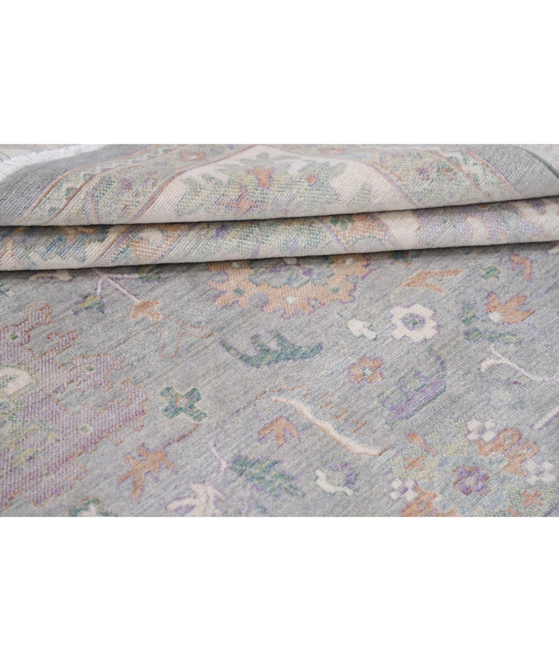 Power Loomed Lily Wool Rug 8' 10" X 11' 11" 8' 10" X 11' 11" (269 X 363) / Grey / Ivory
