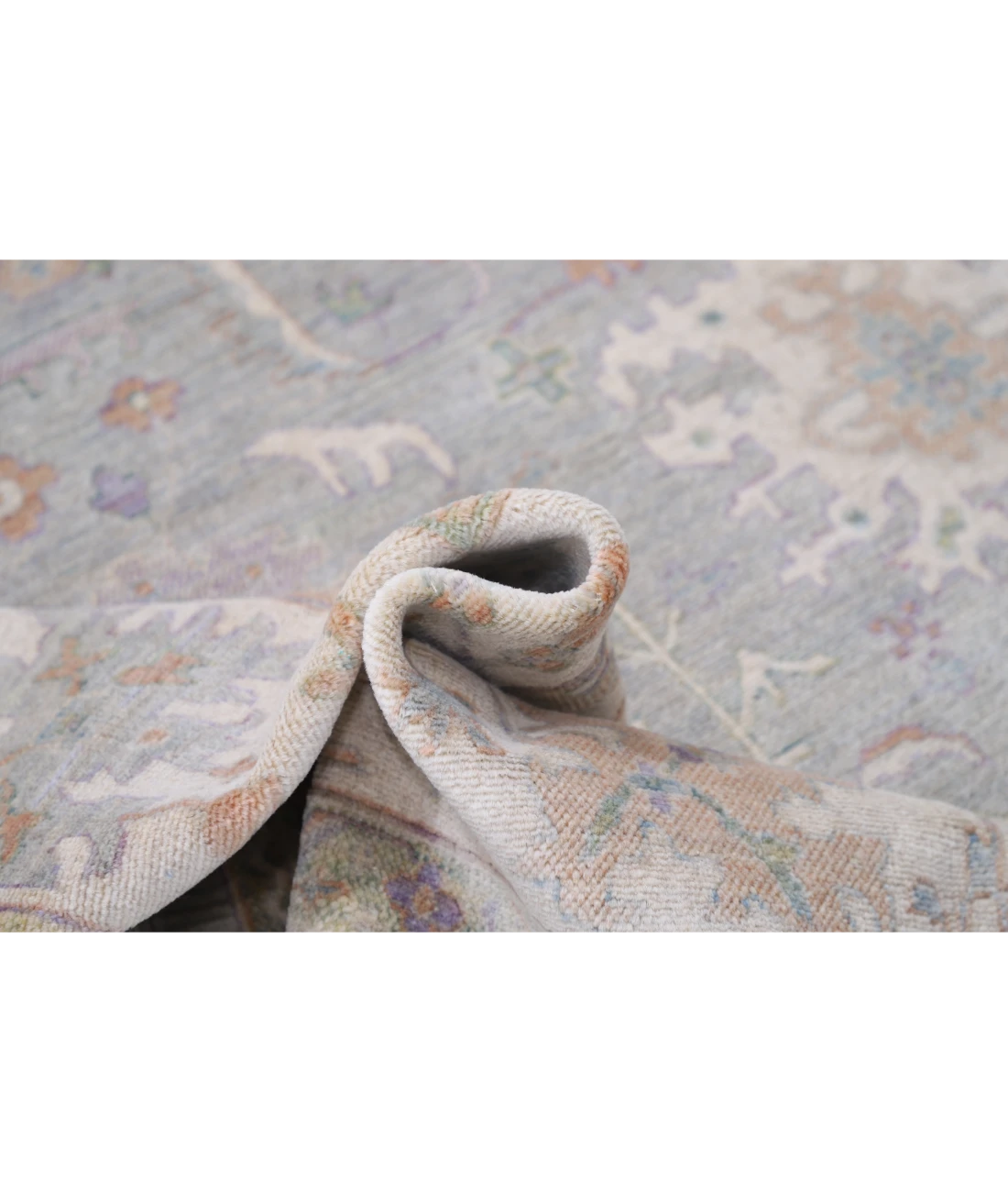 Power Loomed Lily Wool Rug 8' 10" X 11' 11" 8' 10" X 11' 11" (269 X 363) / Grey / Ivory