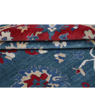 Power Loomed Lily Wool Rug 8' 11" X 11' 10" 8' 11" X 11' 10" (272 X 361) / Green / Red