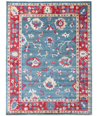 Power Loomed Lily Wool Rug 8' 11" X 11' 10" 8' 11" X 11' 10" (272 X 361) / Green / Red