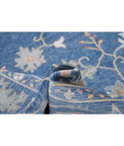 Power Loomed Lily Wool Rug 8' 1" X 9' 10" 8' 1" X 9' 10" (246 X 300) / Blue / Blue
