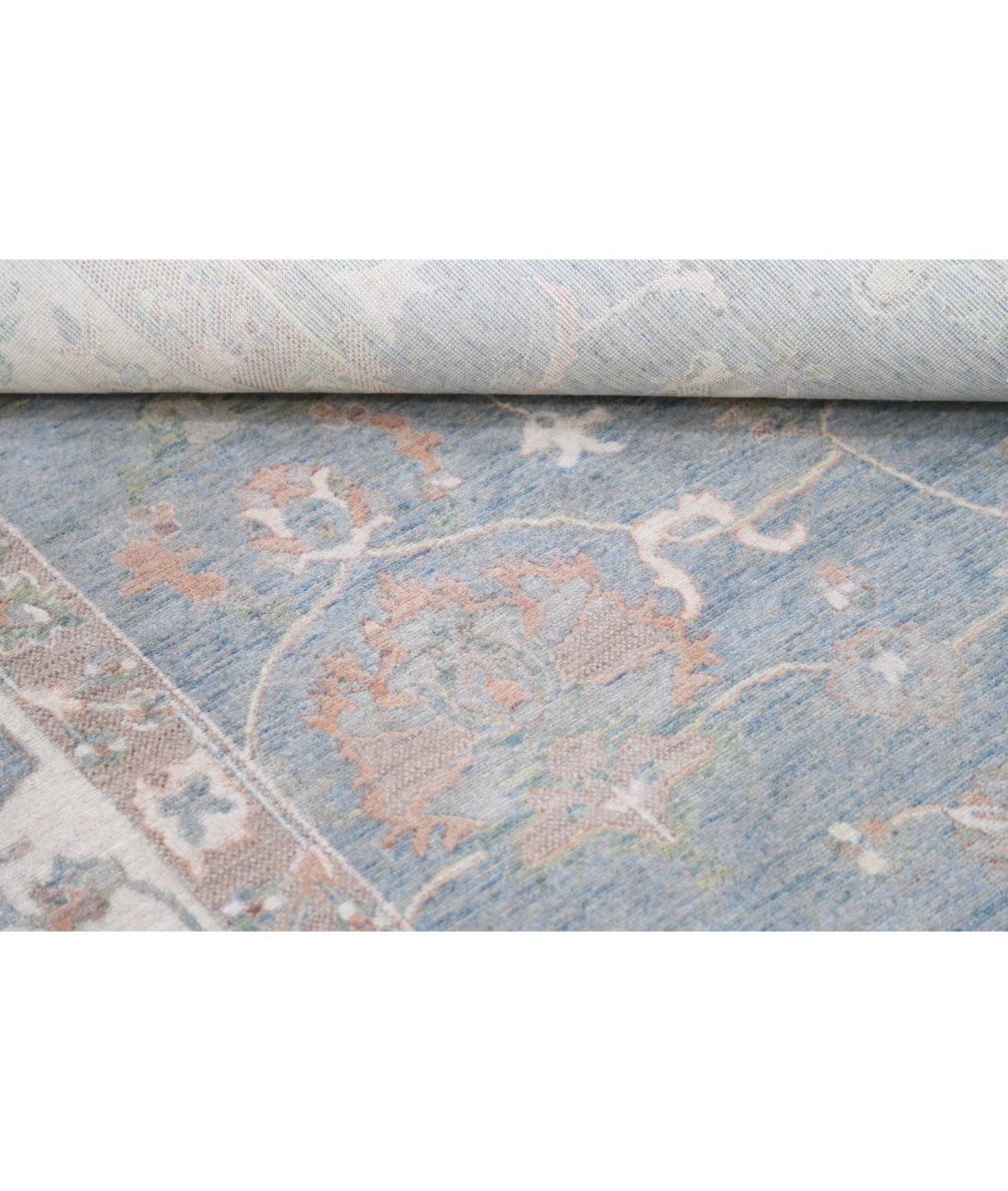 Power Loomed Lily Wool Rug 8' 10" X 11' 10" 8' 10" X 11' 10" (269 X 361) / Grey / Ivory