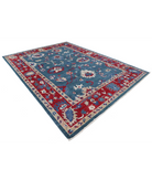 Power Loomed Lily Wool Rug 8' 11" X 12' 0" 8' 11" X 12' 0" (272 X 366) / Green / Red