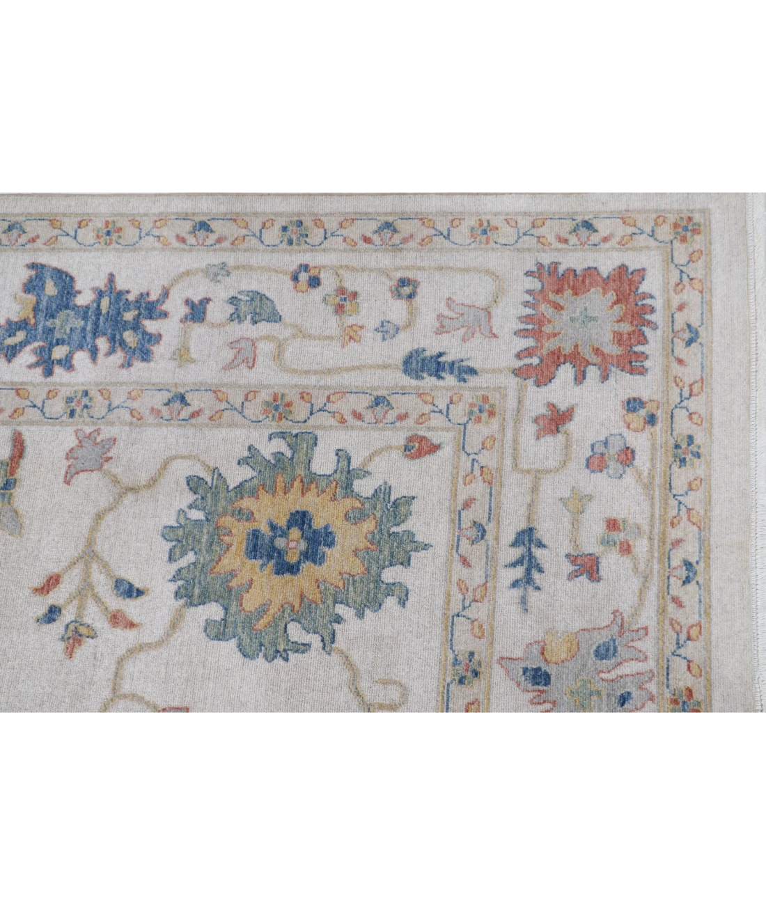 Power Loomed Lily Wool Rug 8' 0" X 10' 0" 8' 0" X 10' 0" (244 X 305) / Ivory / Ivory
