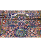 Power Loomed Mamluk Wool Rug 2' 11" X 31' 2" 2' 11" X 31' 2" (89 X 950) / Red / Ivory