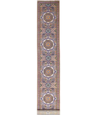 Power Loomed Mamluk Wool Rug 2' 11" X 31' 2" 2' 11" X 31' 2" (89 X 950) / Red / Ivory