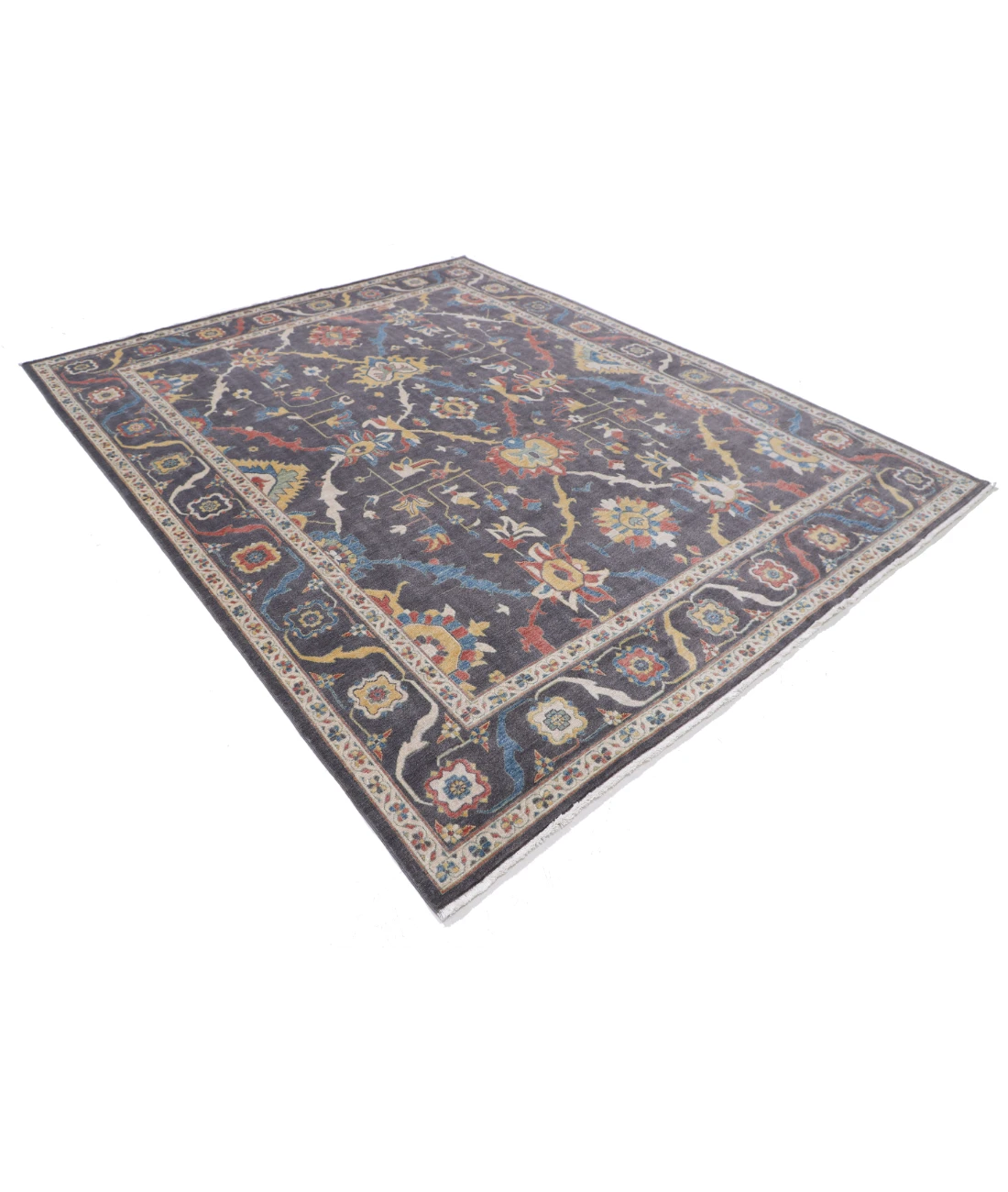 Power Loomed Pasha Wool Rug 7' 11" X 9' 11" 7' 11" X 9' 11" (241 X 302) / Brown / Brown