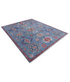 Power Loomed Pasha Wool Rug 8' 0" X 10' 0" 8' 0" X 10' 0" (244 X 305) / Grey / Green