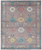 Power Loomed Pasha Wool Rug 7' 11" X 10' 0" 7' 11" X 10' 0" (241 X 305) / Brown / Brown