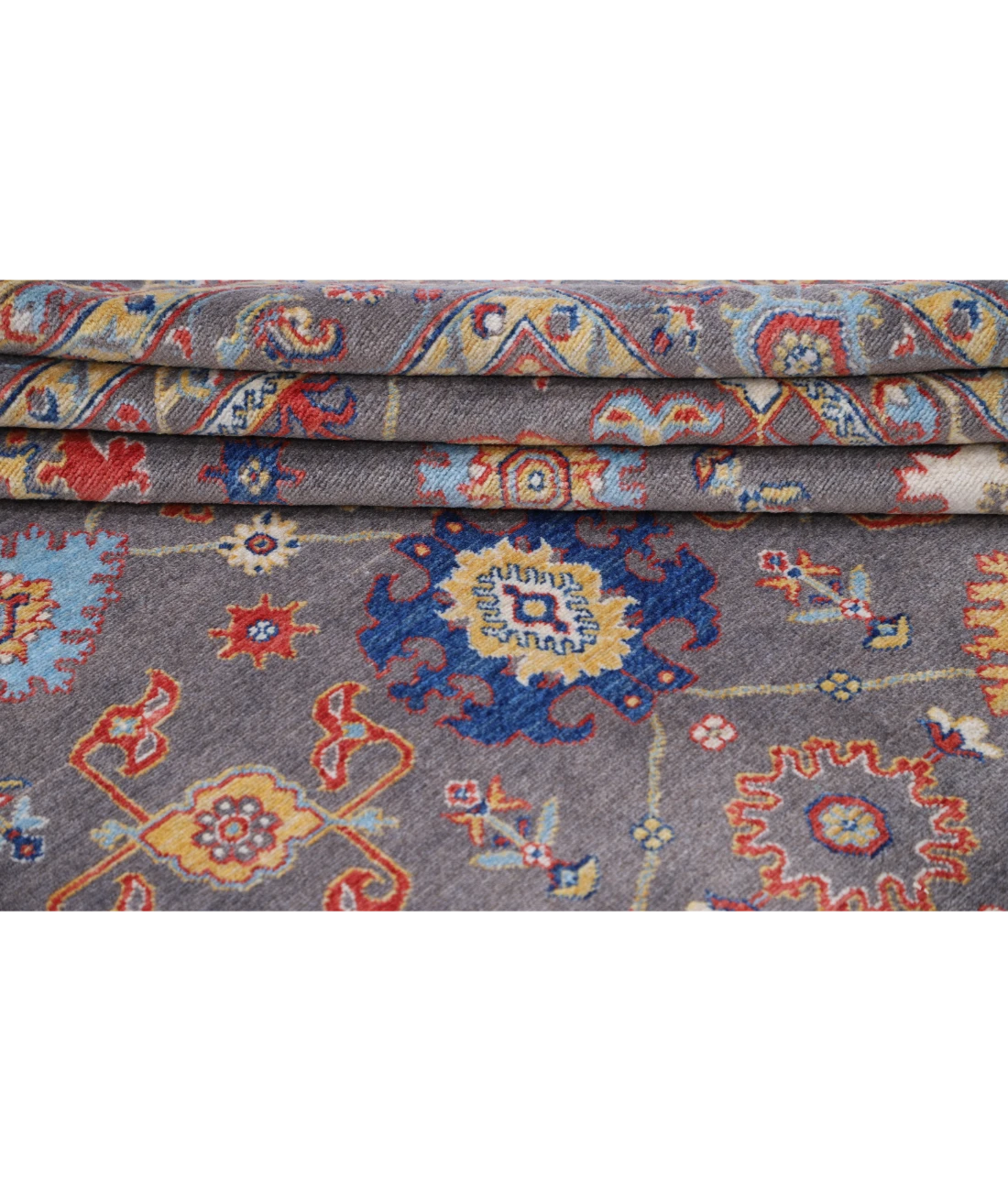 Power Loomed Pasha Wool Rug 7' 11" X 10' 0" 7' 11" X 10' 0" (241 X 305) / Grey / Grey