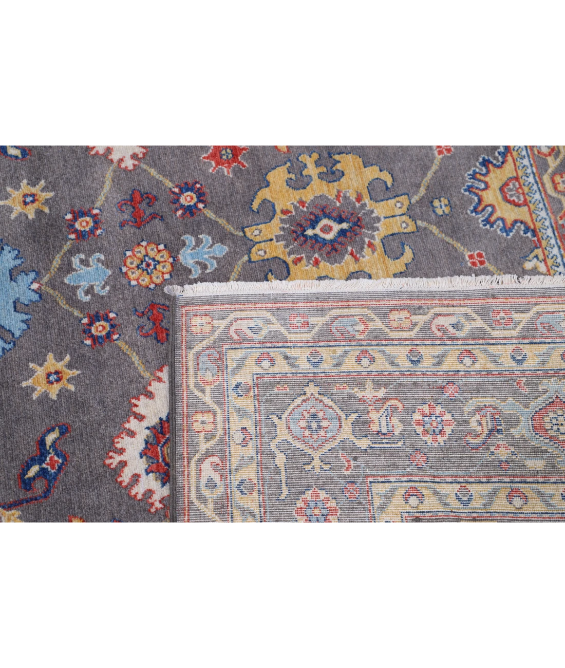 Power Loomed Pasha Wool Rug 7' 11" X 10' 0" 7' 11" X 10' 0" (241 X 305) / Grey / Grey