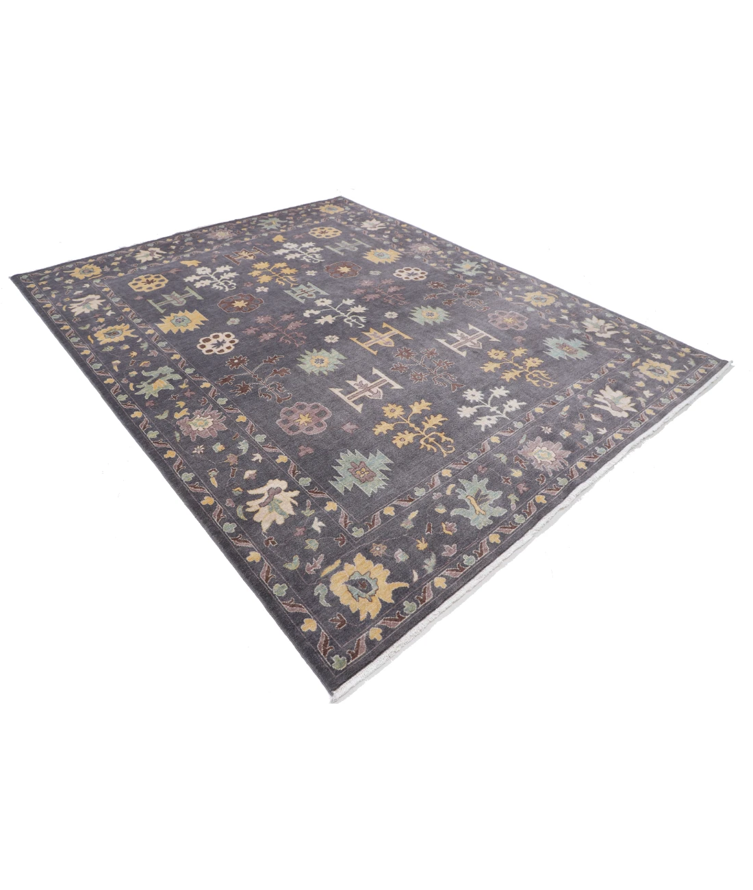 Power Loomed Pasha Wool Rug 7' 11" X 10' 0" 7' 11" X 10' 0" (241 X 305) / Brown / Brown