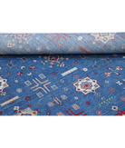 Power Loomed Pasha Wool Rug 8' 1" X 11' 7" 8' 1" X 11' 7" (246 X 353) / Blue / Blue