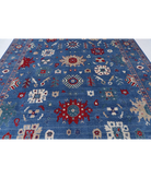 Power Loomed Pasha Wool Rug 9' 3" X 12' 0" 9' 3" X 12' 0" (282 X 366) / Blue / Blue