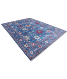 Power Loomed Pasha Wool Rug 9' 4" X 12' 0" 9' 4" X 12' 0" (284 X 366) / Blue / Blue