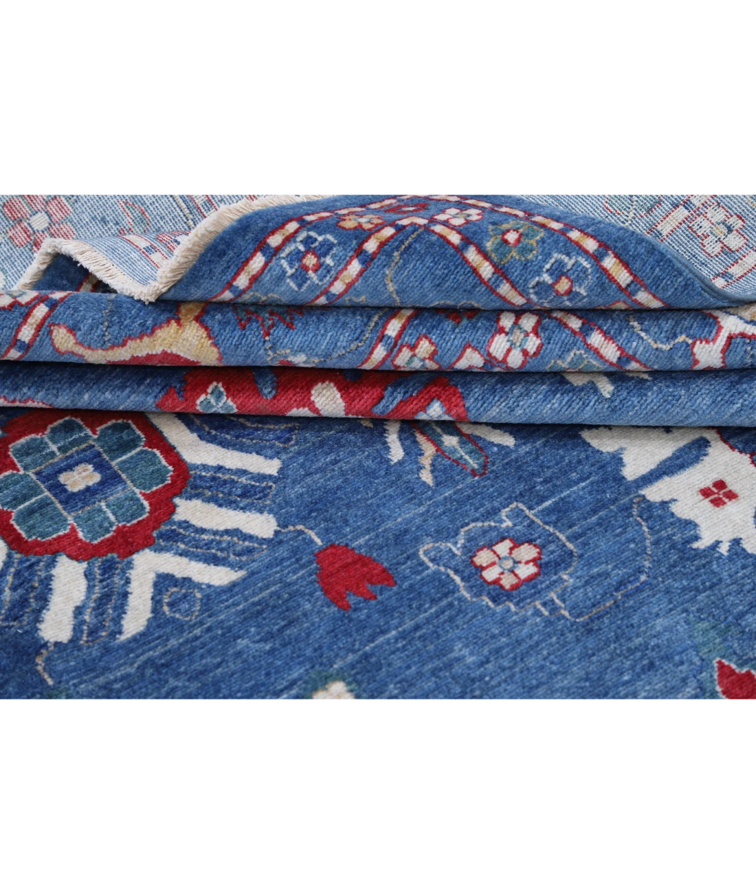 Power Loomed Pasha Wool Rug 9' 4" X 12' 0" 9' 4" X 12' 0" (284 X 366) / Blue / Blue