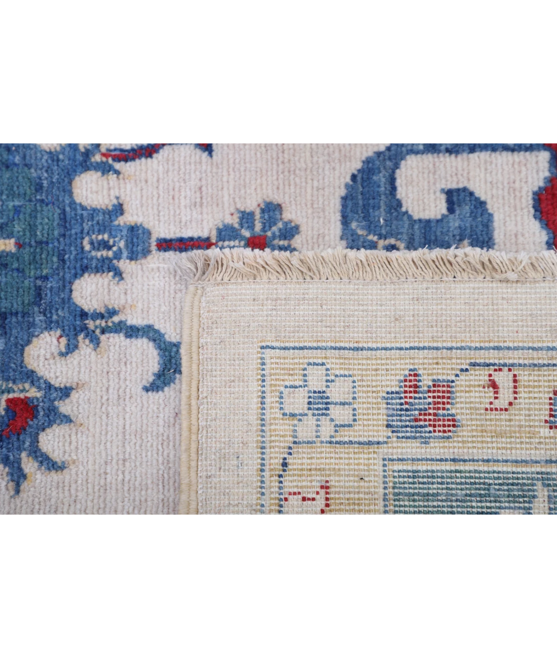 Power Loomed Pasha Wool Rug 9' 1" X 12' 0" 9' 1" X 12' 0" (277 X 366) / Ivory / Blue
