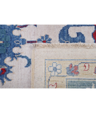 Power Loomed Pasha Wool Rug 9' 1" X 12' 0" 9' 1" X 12' 0" (277 X 366) / Ivory / Blue