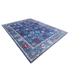 Power Loomed Pasha Wool Rug 8' 10" X 11' 10" 8' 10" X 11' 10" (269 X 361) / Blue / Blue