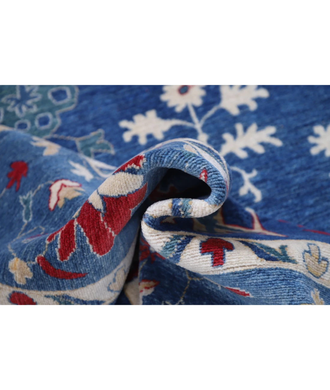 Power Loomed Pasha Wool Rug 8' 10" X 11' 10" 8' 10" X 11' 10" (269 X 361) / Blue / Blue