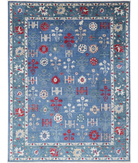 Power Loomed Pasha Wool Rug 8' 11" X 12' 0" 8' 11" X 12' 0" (272 X 366) / Blue / Blue