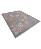 Power Loomed Pasha Wool Rug 7' 11" X 9' 11" 7' 11" X 9' 11" (241 X 302) / Brown / Brown