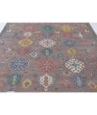 Power Loomed Pasha Wool Rug 7' 11" X 9' 11" 7' 11" X 9' 11" (241 X 302) / Brown / Brown