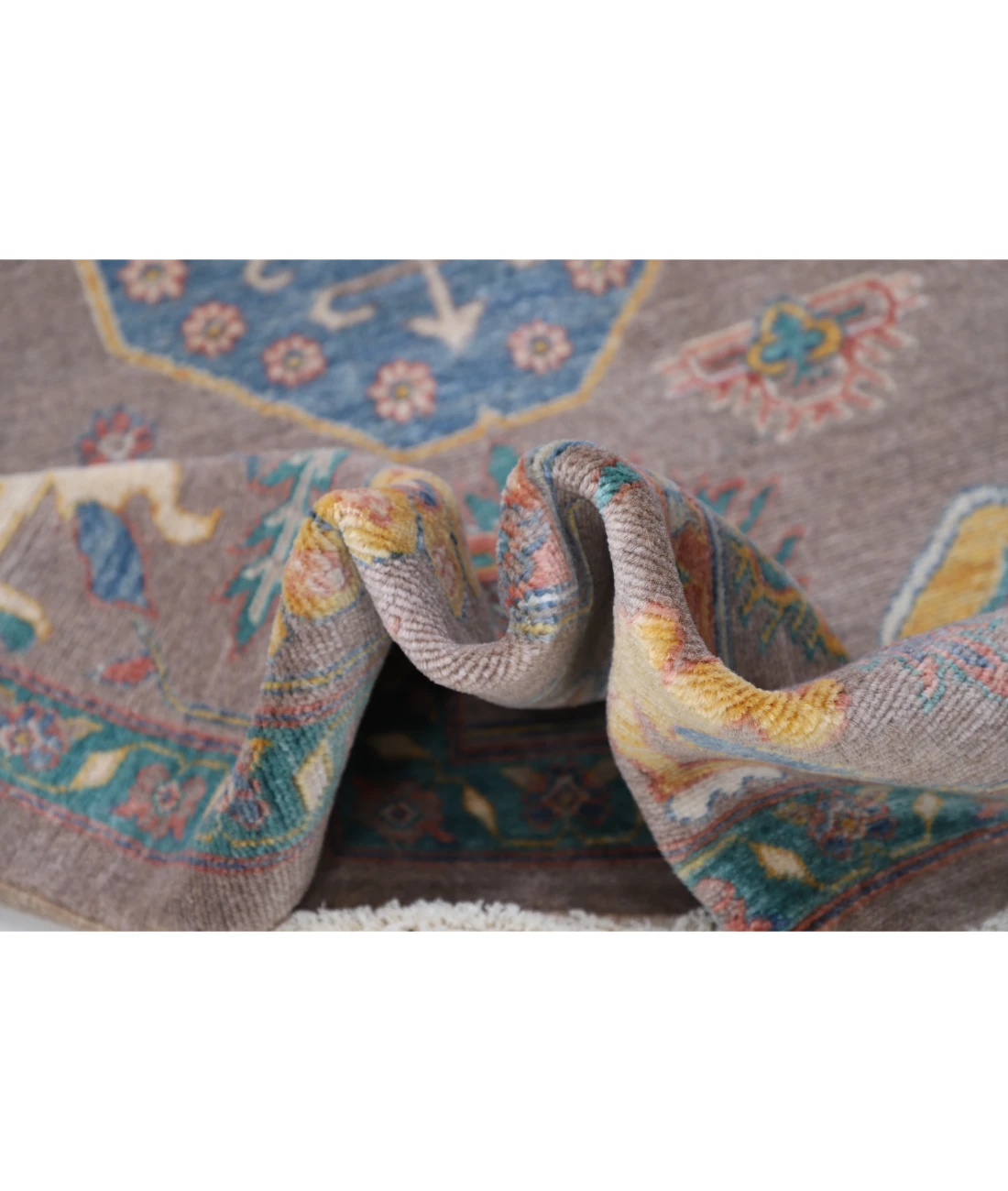 Power Loomed Pasha Wool Rug 7' 11" X 9' 11" 7' 11" X 9' 11" (241 X 302) / Brown / Brown