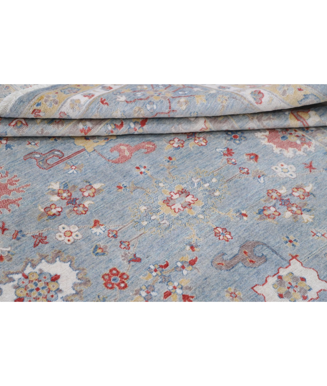 Power Loomed Pasha Wool Rug 8' 11" X 11' 10" 8' 11" X 11' 10" (272 X 361) / Blue / Blue