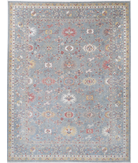 Power Loomed Pasha Wool Rug 8' 11" X 11' 10" 8' 11" X 11' 10" (272 X 361) / Blue / Blue