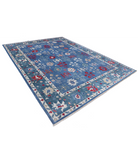 Power Loomed Pasha Wool Rug 8' 11" X 11' 11" 8' 11" X 11' 11" (272 X 363) / Blue / Green