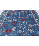 Power Loomed Pasha Wool Rug 8' 11" X 11' 11" 8' 11" X 11' 11" (272 X 363) / Blue / Green